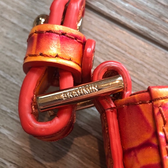 Brahmin Marley Crossbody Mandarin Orange Melbourne - Picture 5 of 15